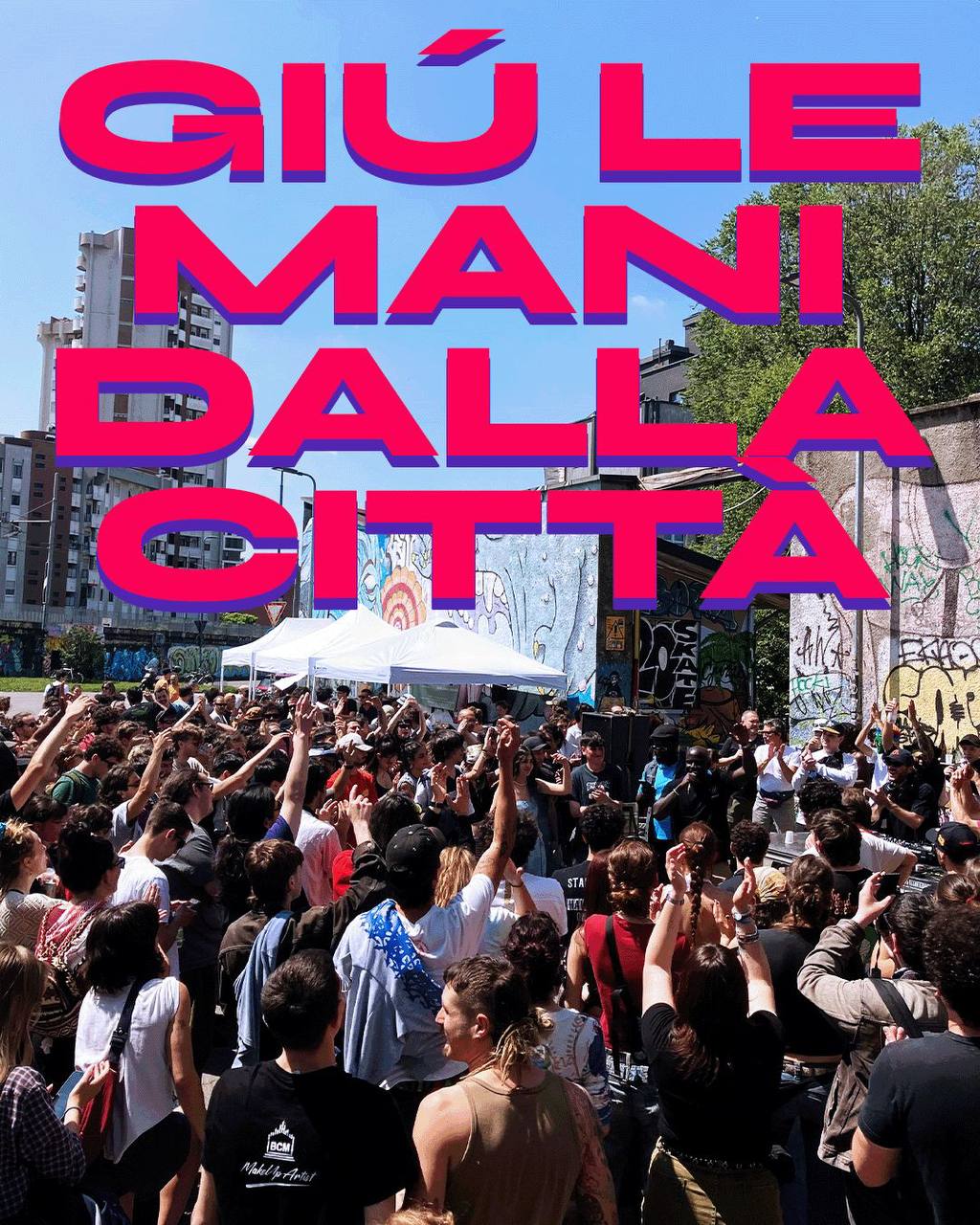 GIÙ LE MANI DALLA CITTÀ - assemblea del 2 e corteo del 6 settembre