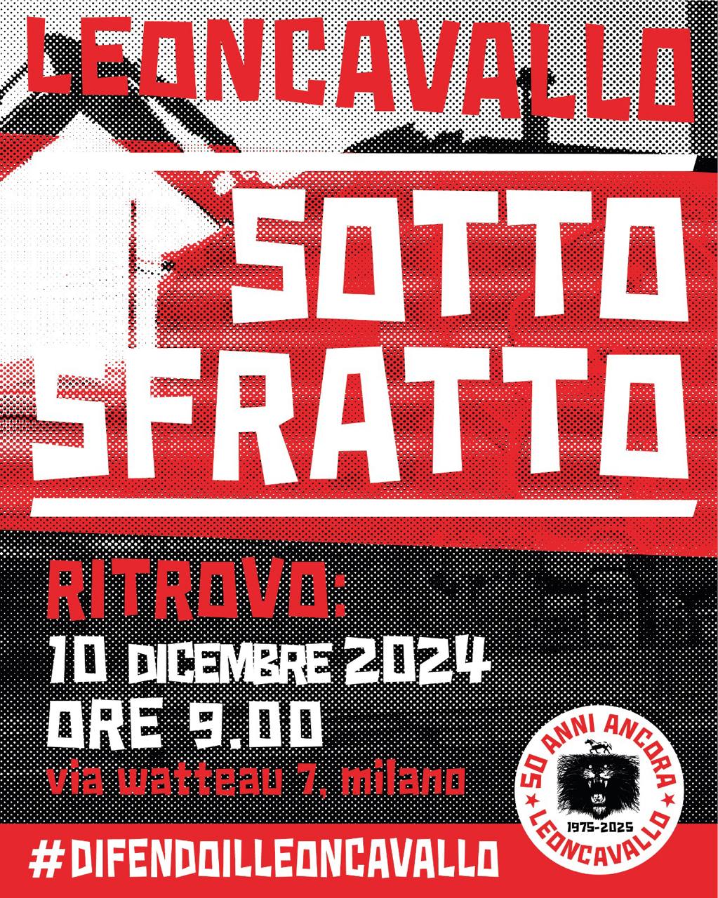 LEONCAVALLO SOTTO SFRATTO