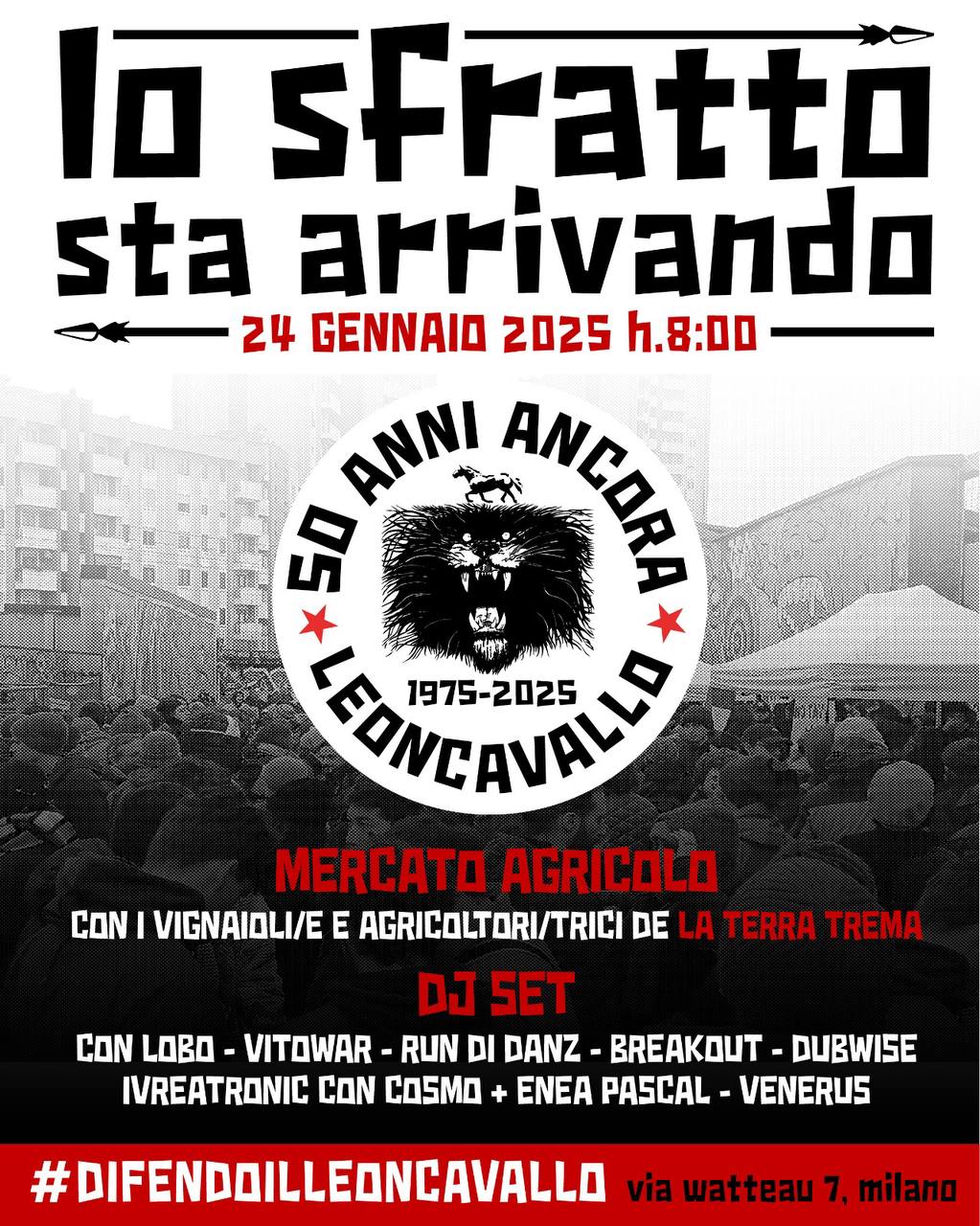 LO SFRATTO STA ARRIVANDO