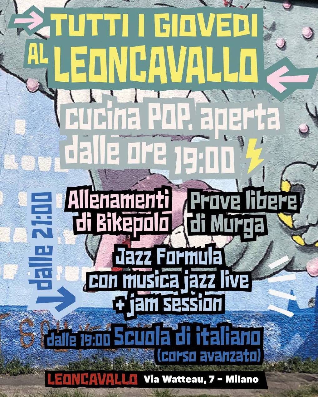 TUTTI I GIOVEDÌ