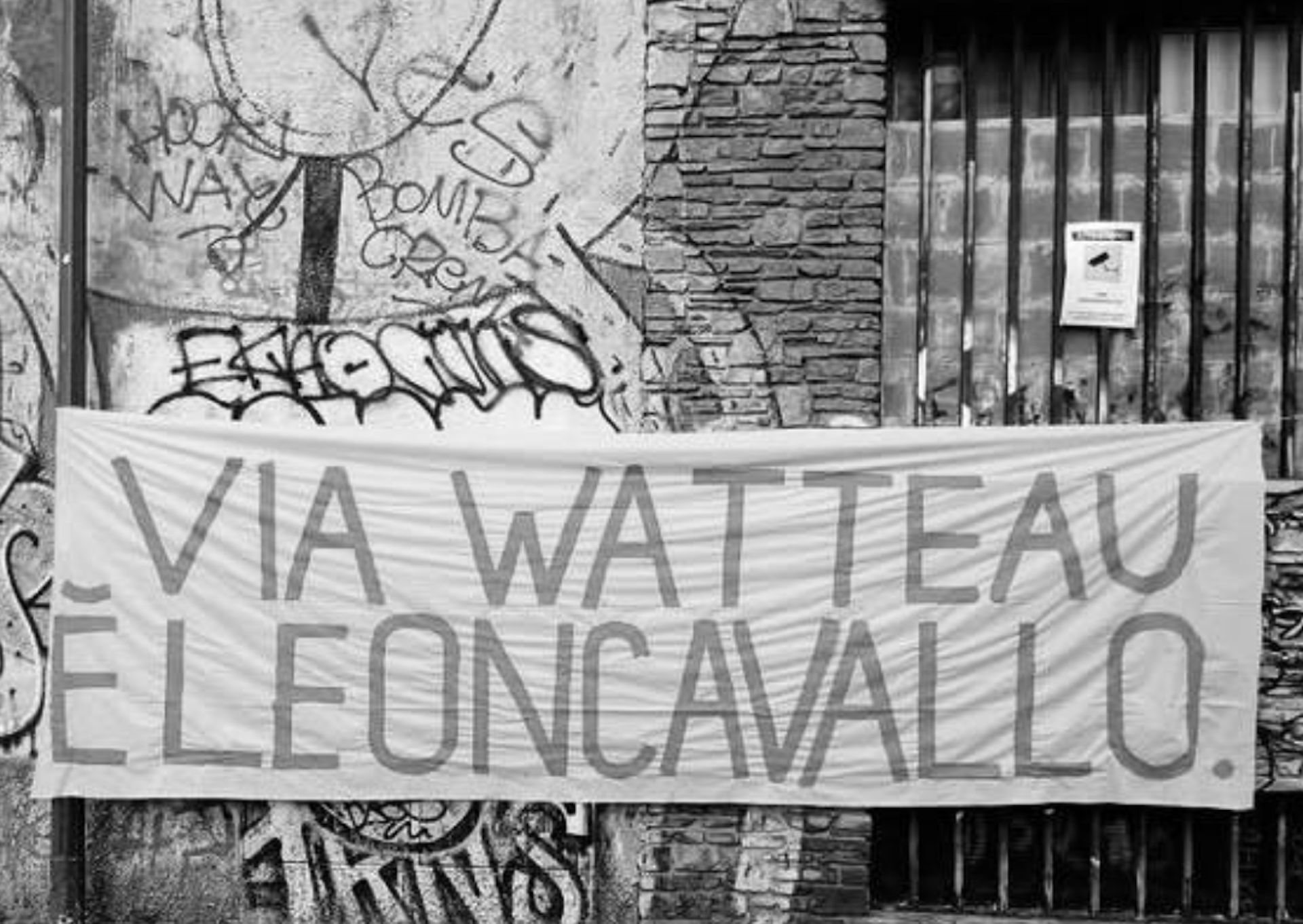 VIA WATTEAU È IL LEONCAVALLO